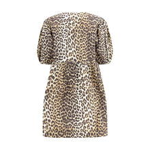 Leopard mini Dress Ganni