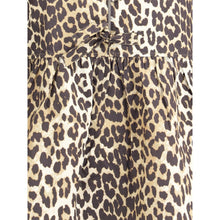Leopard mini Dress Ganni