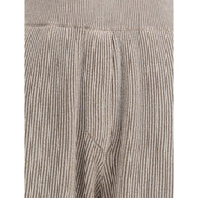 Brunello Cucinelli Ribbed lurex Pants