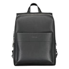 Calvin Klein Black Polyester Men Backpack