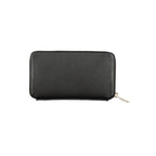 Tommy Hilfiger Black Polyurethane Women Wallet