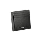 Calvin Klein Black Leather Mens Wallet Holder