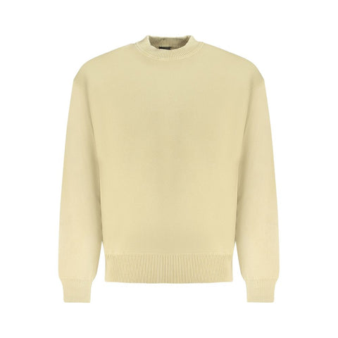 Hugo Boss Beige Cotton Men Sweater