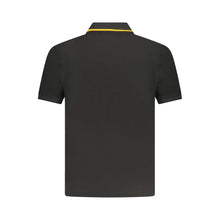 Black Cotton Polo Shirt K-WAY