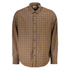 Timberland Yellow Cotton Men Shirt