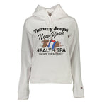 Tommy Hilfiger White Cotton Women Sweater