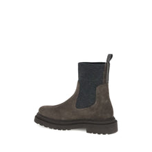Brunello Cucinelli Suede Ankle Boots