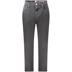 Tommy Hilfiger Black Cotton Women Jeans