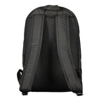 Tommy Hilfiger Black Polyester Men Backpack
