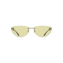 Calvin Klein Green Metal Women Sunglass