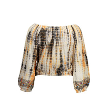 Beige Cotton Women T-Shirt Desigual