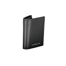 Tommy Hilfiger Black Leather Men Wallet
