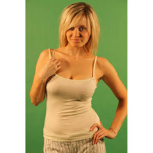 Gas White Viscose Women Tank Top