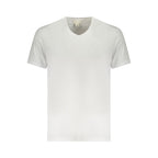 Calvin Klein White Cotton Men T-Shirt