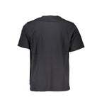 Levi's Black Cotton Men T-Shirt