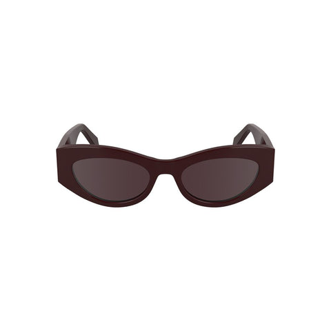 Calvin Klein Red Acetate Women Sunglasses