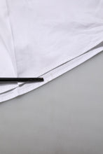 Dolce & Gabbana White Cotton GOLD Long Sleeves Formal Shirt