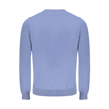 North Sails Blue Cotton Men Sweater