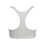 Gray Cotton Women Sports Bra Tommy Hilfiger