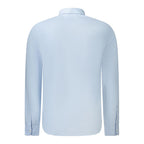 Timberland Light Blue Cotton Men Shirt