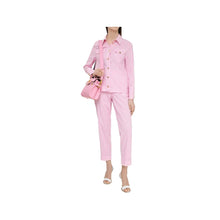 Balmain Pink Cotton Women Pants