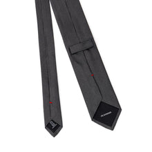 Jil Sander Gray Silk Ty
