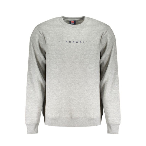 Norway 1963 Gray Cotton Men's Sweater