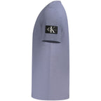 Calvin Klein Blu Cotton Men T-Shirt