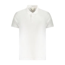 Calvin Klein White Cotton Men Polo Shirt