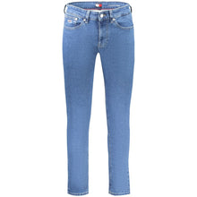 Tommy Hilfiger Blue Cotton Men Slim Tapered Jean