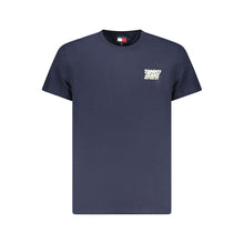 Tommy Hilfiger Blue Cotton Men T-Shirt