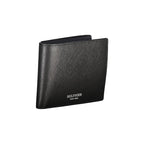 Tommy Hilfiger Black Leather Men Wallet