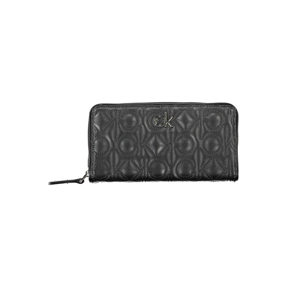 Black Polyethylene Women Wallet Calvin Klein