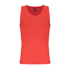 Norway 1963 Red Cotton Men Tank Top