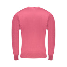 Cavalli Class Red Viscose Men Sweater
