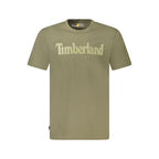 Timberland Verde Cotton Men T-Shirt