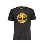 Timberland Black Organic Cotton Men's T-Shirt