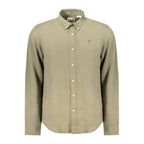 Timberland Verde Linen Men Shirt