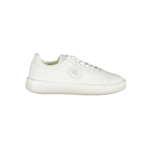 Blauer White Leather Men Sneaker