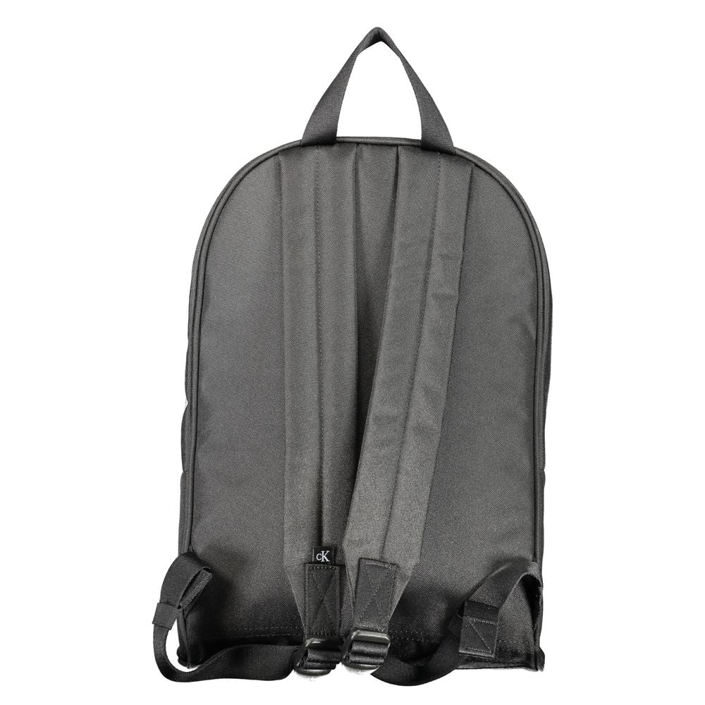 Calvin Klein Black Polyester Men Backpack