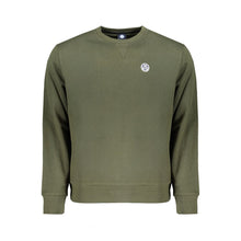 North Sails Green Cotton Men Sweater