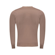 Cavalli Class Brown Viscose Men Sweater