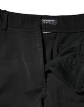 Dolce & Gabbana Black High Waisted Tapered STAFF Pants