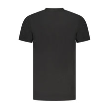 Cavalli Class Black Cotton Men T-Shirt