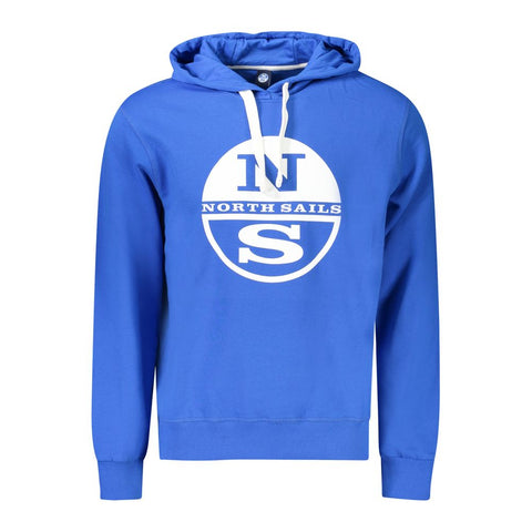 North Sails Blue Cotton Men's Sweater