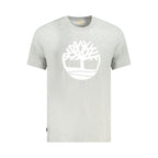 Timberland Brown Cotton Men T-Shirt