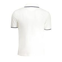 La Martina White Cotton Men Polo Shirt
