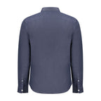 Timberland Blu Linen Men Shirt