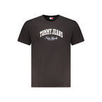 Tommy Hilfiger Black Cotton Men T-Shirt
