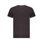 Tommy Hilfiger Black Cotton Men T-Shirt
